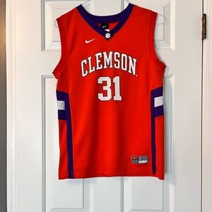 Clemson, Nike, Men’s Large, Basketball Jersey
Orange with White/Purple trim